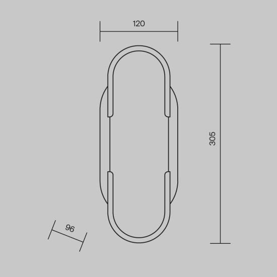 Maytoni Wall lamp Marmo