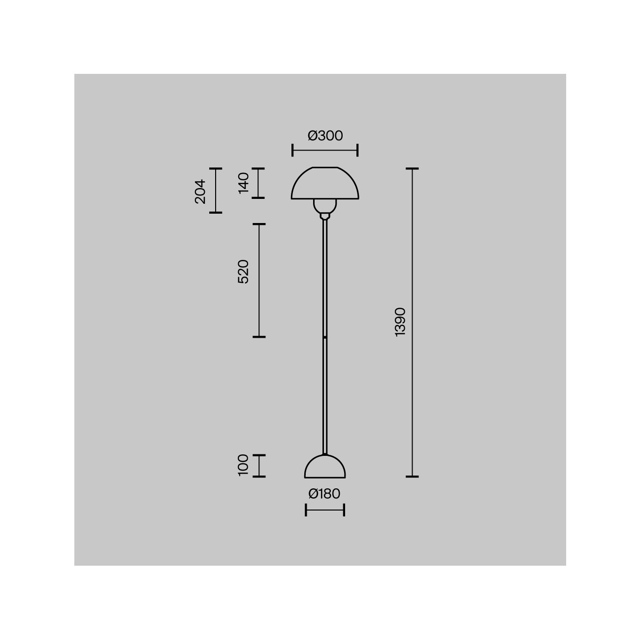 Maytoni lampadaire Memory