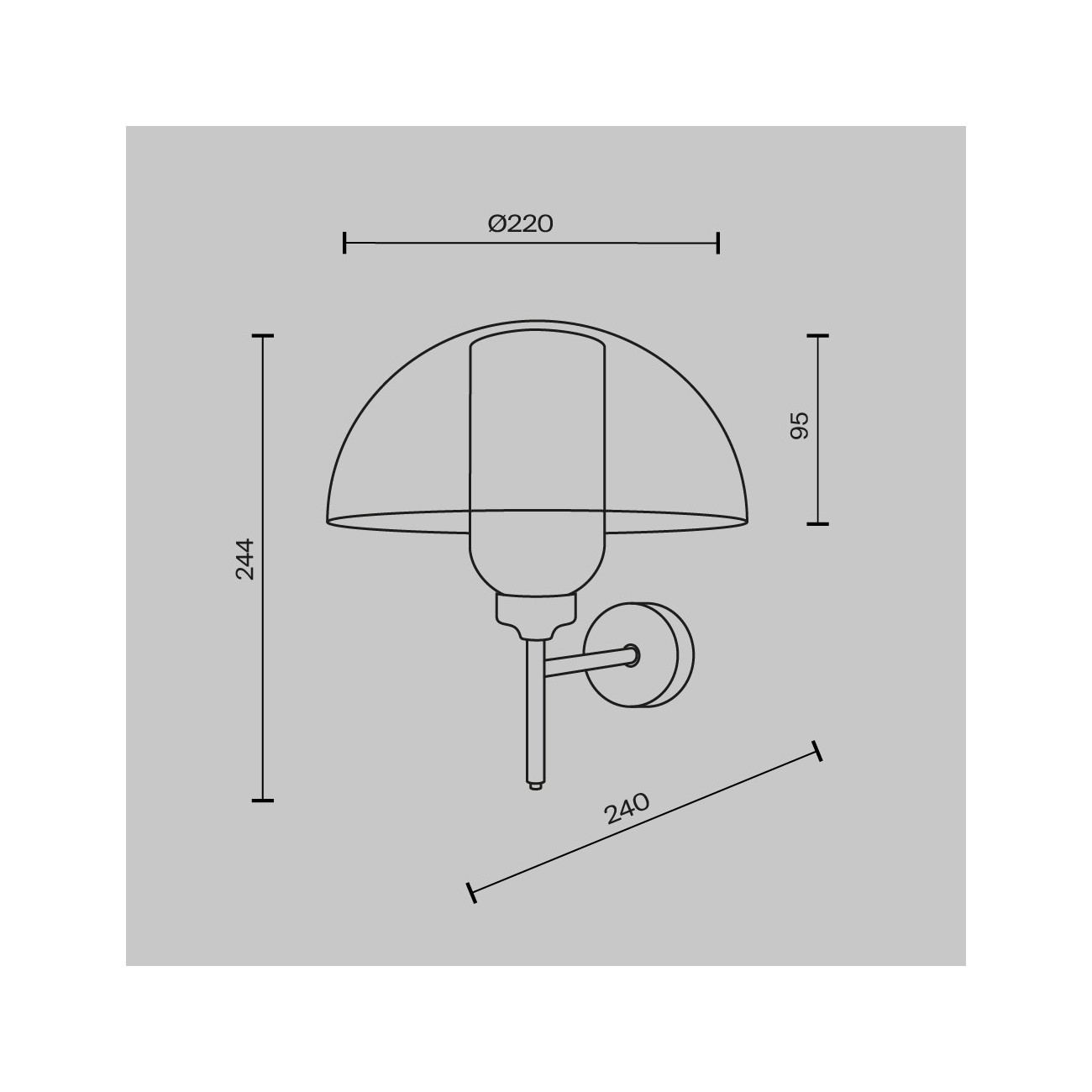 Maytoni Wall lamp Memory