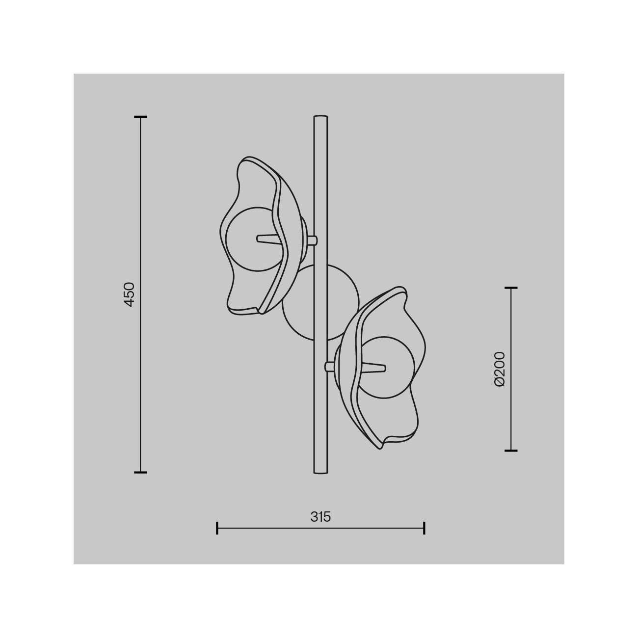 Maytoni lampe murale (applique) Miracle