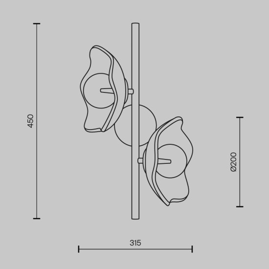 Maytoni Wall lamp Miracle