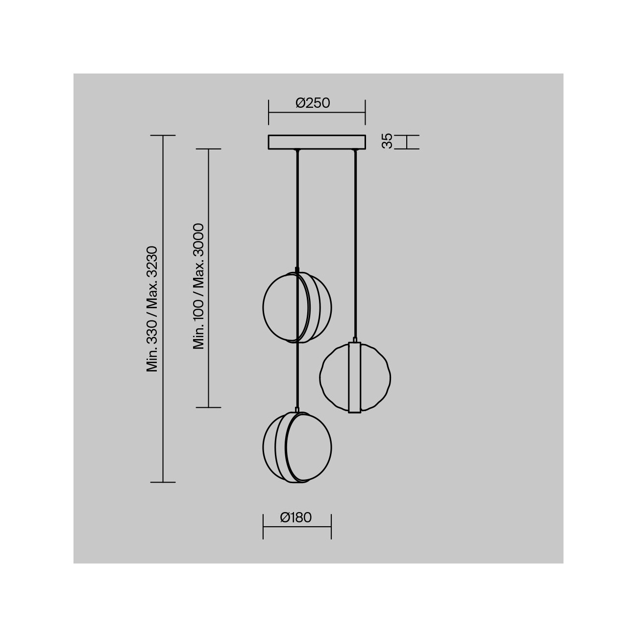 Maytoni Suspension Lamp Misterio