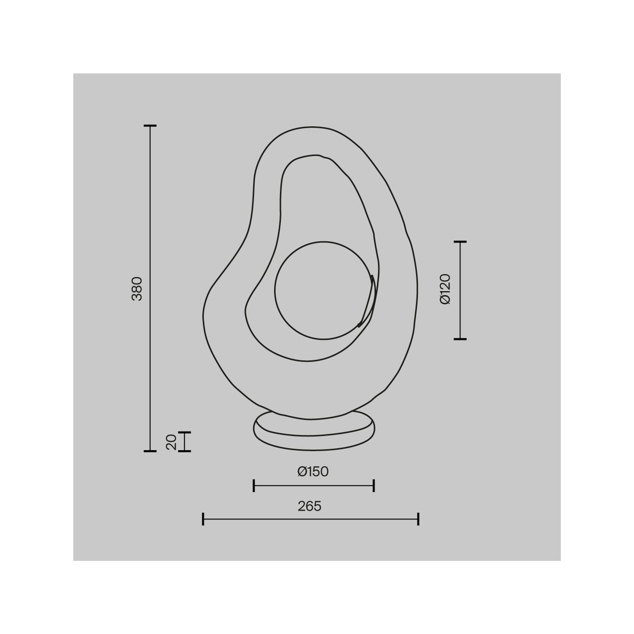 Maytoni tableau Lampe Opus