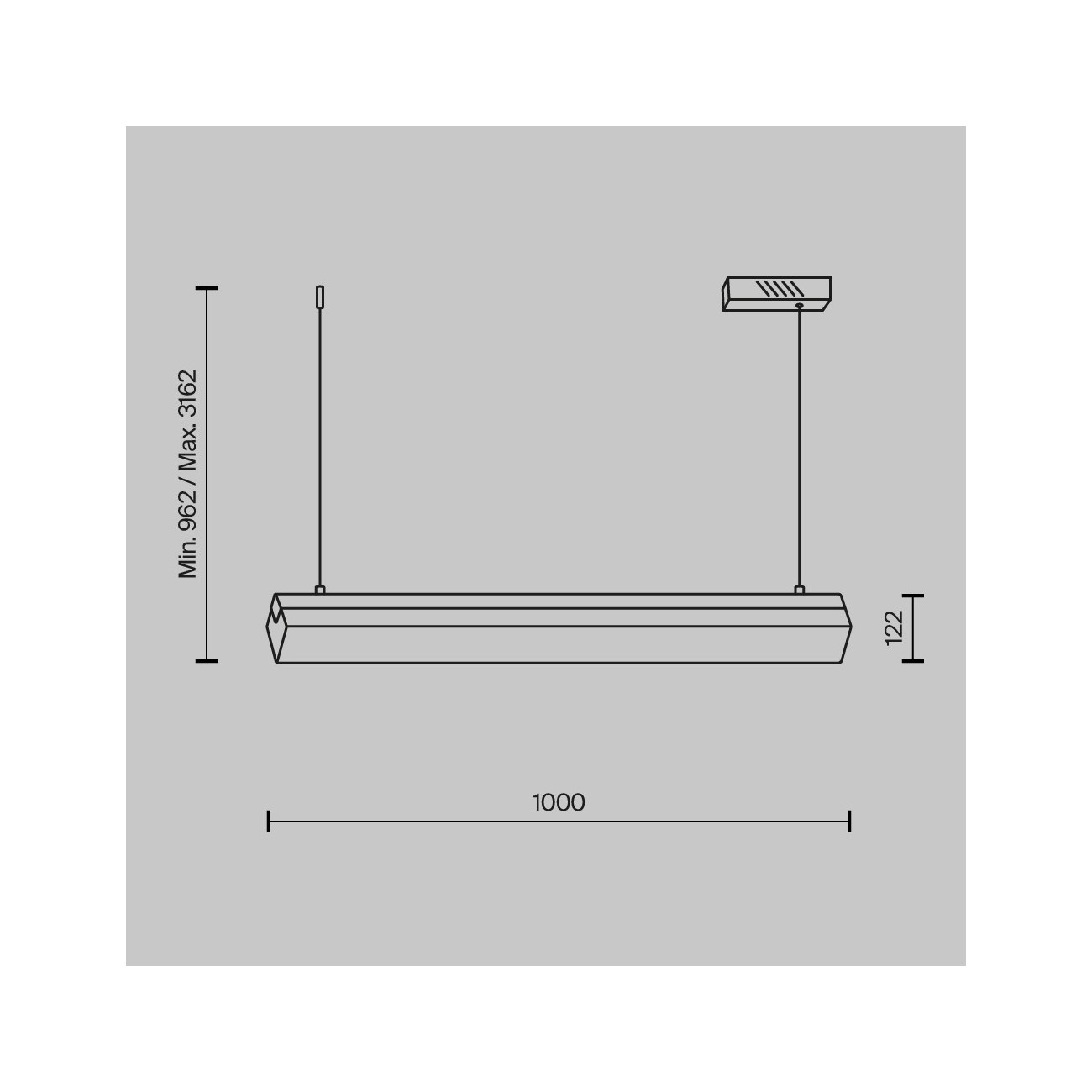 Maytoni Lampada a Sospensione Petra