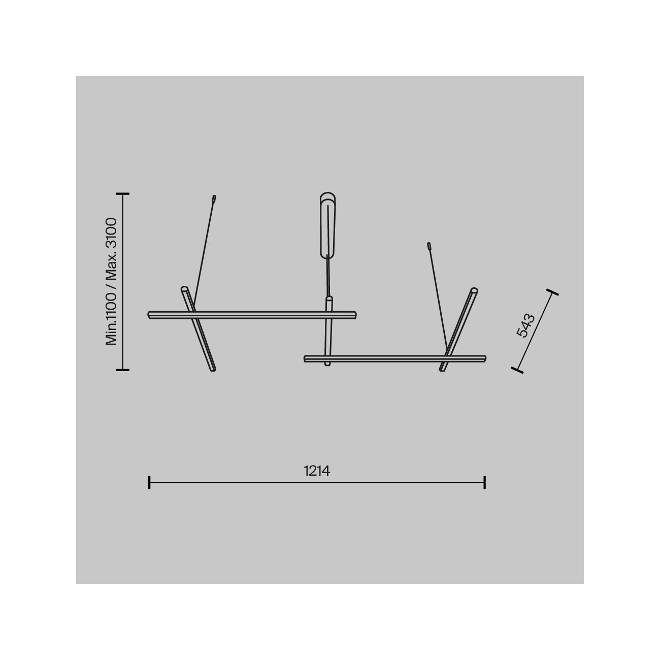 Maytoni Suspension Lamp Radiance