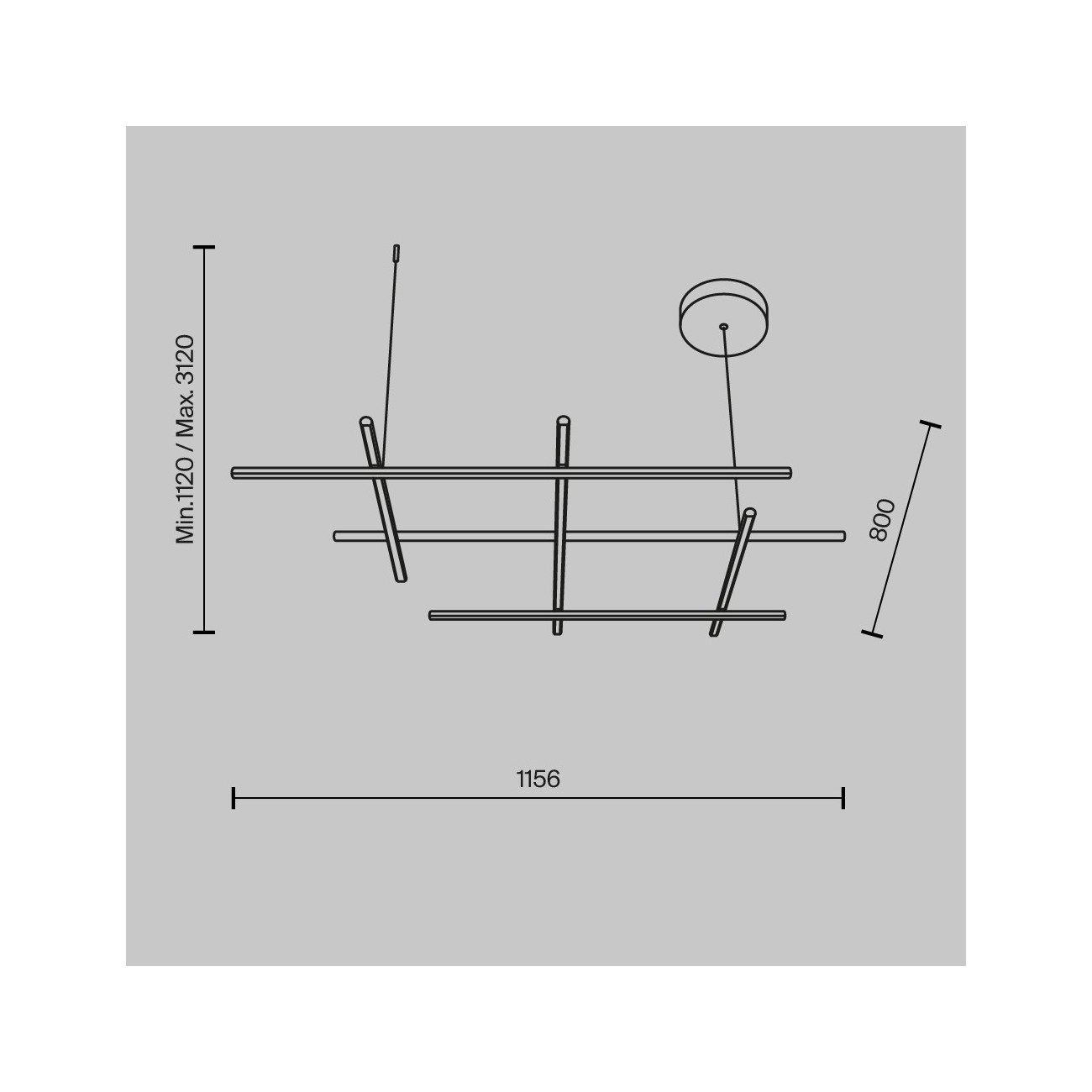 Maytoni Lampada a Sospensione Radiance