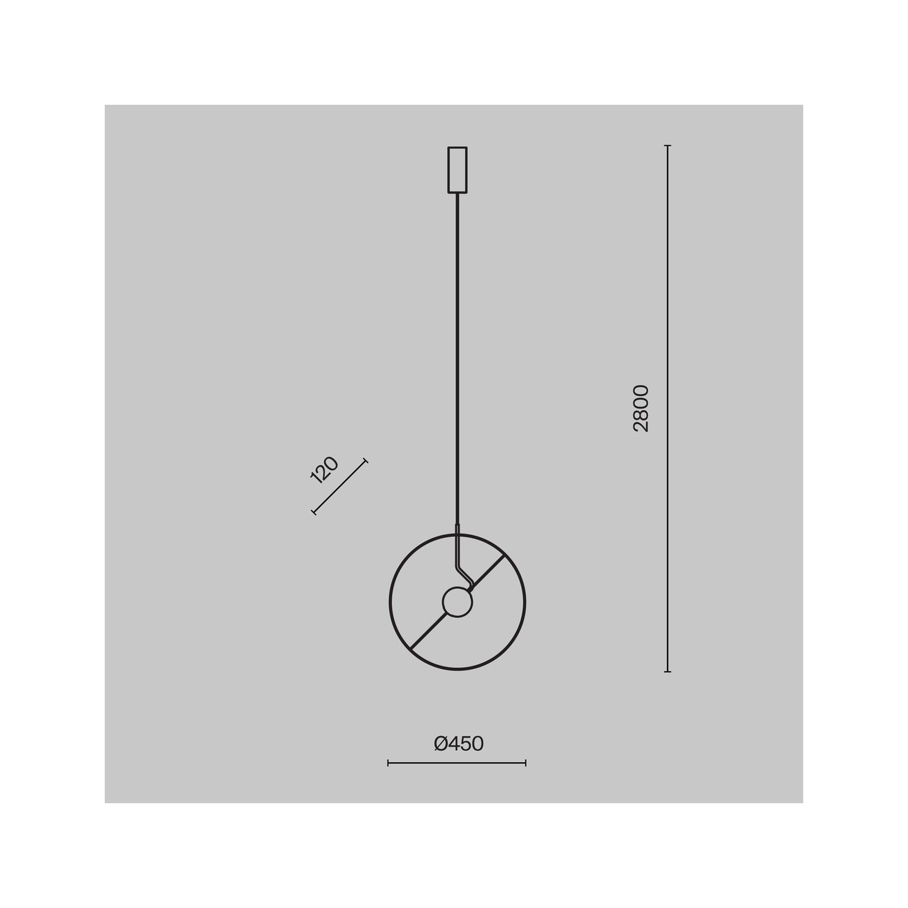 Maytoni Suspension Lamp Reflex