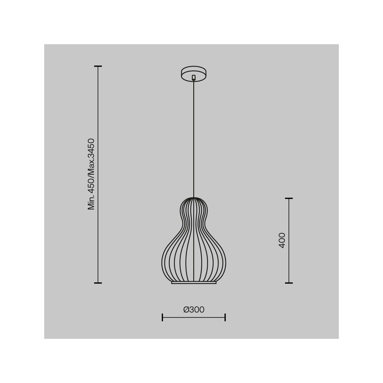 Maytoni Lampe à suspension Roots