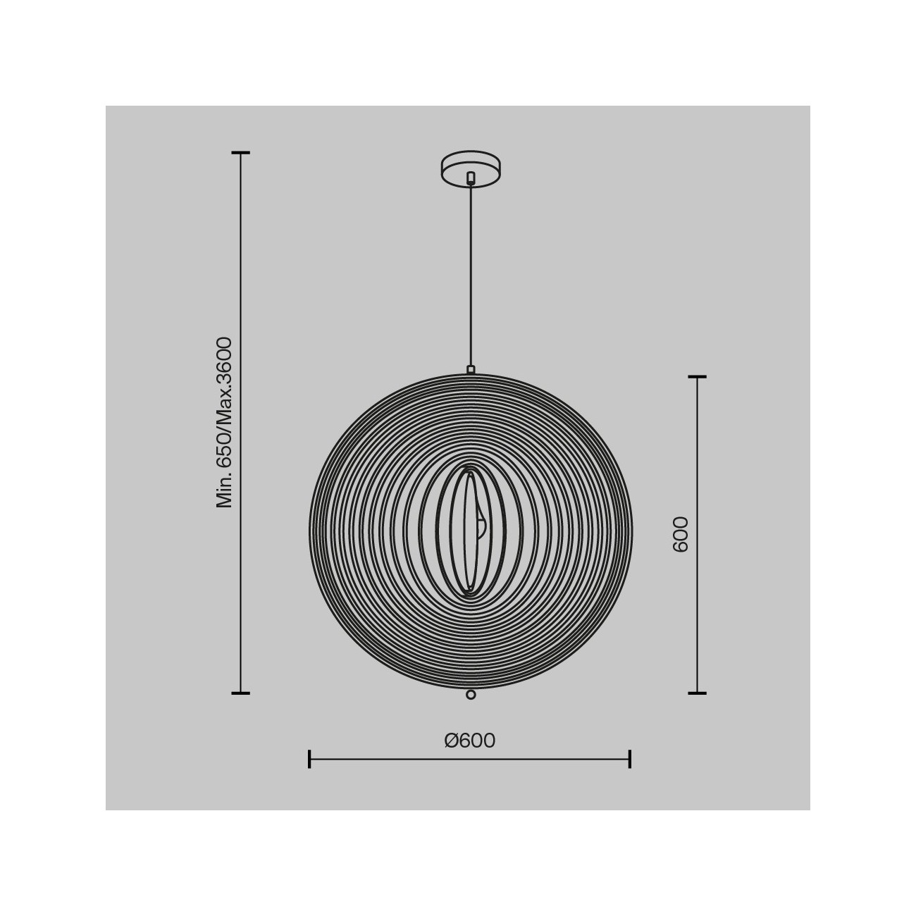 Maytoni Suspension Lamp Roots