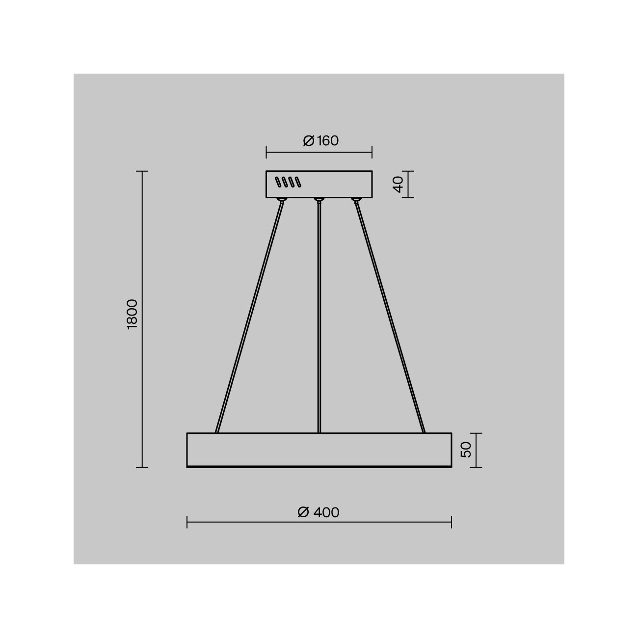 Maytoni Suspension Lamp Saturno