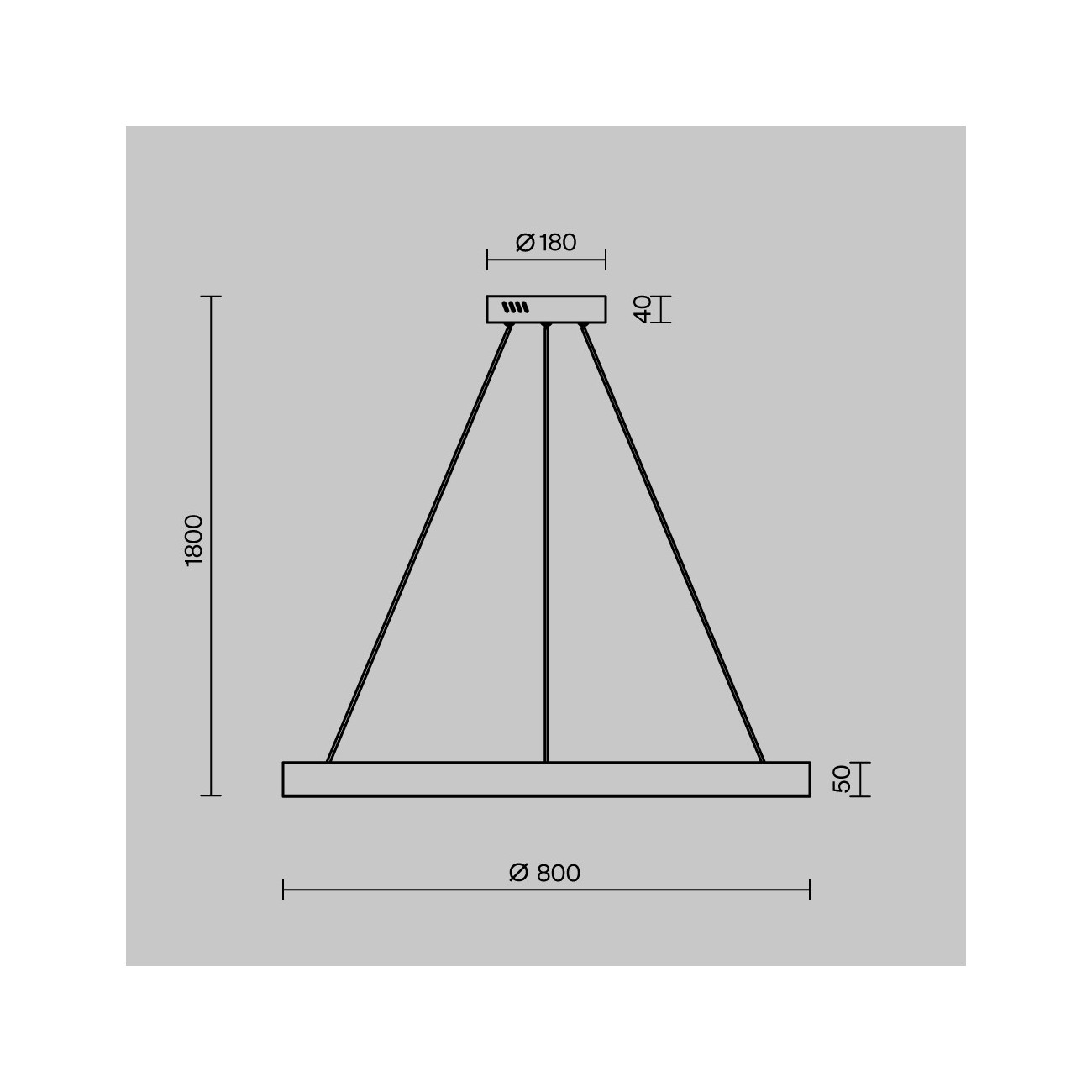 Maytoni Lampada a Sospensione Saturno