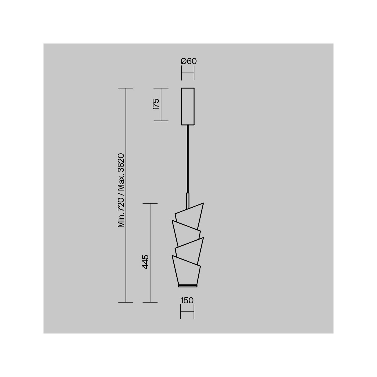 Maytoni Lampada a Sospensione Seoul