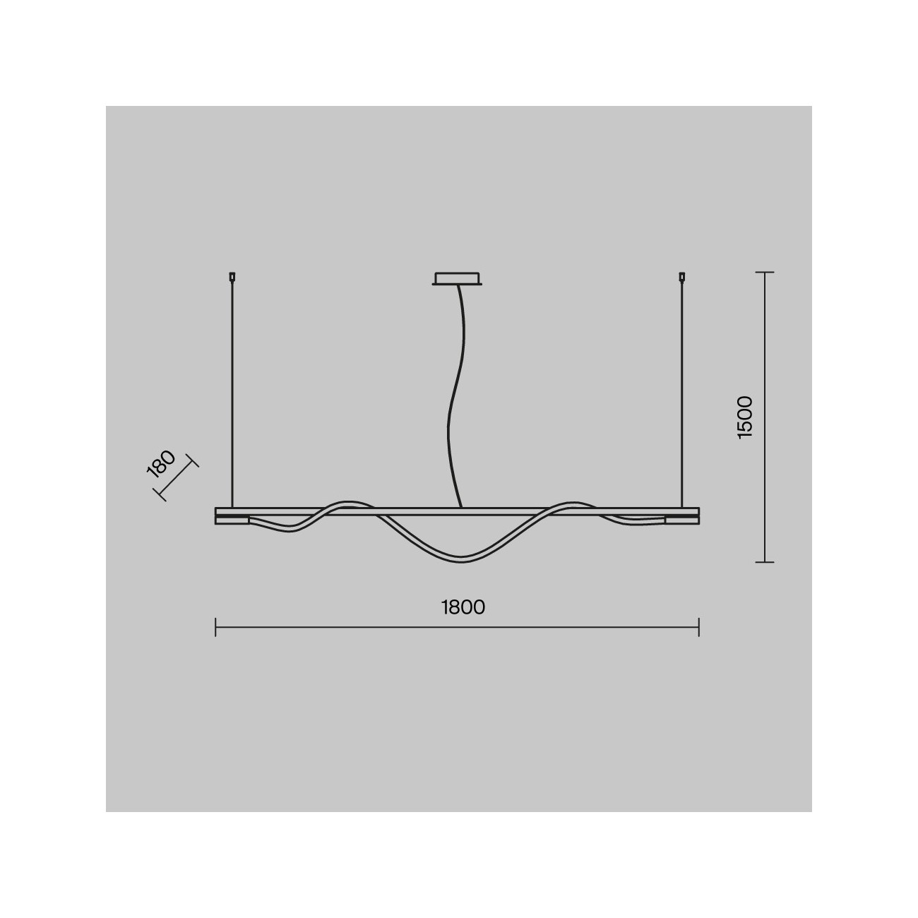 Maytoni Lampada a Sospensione Tau