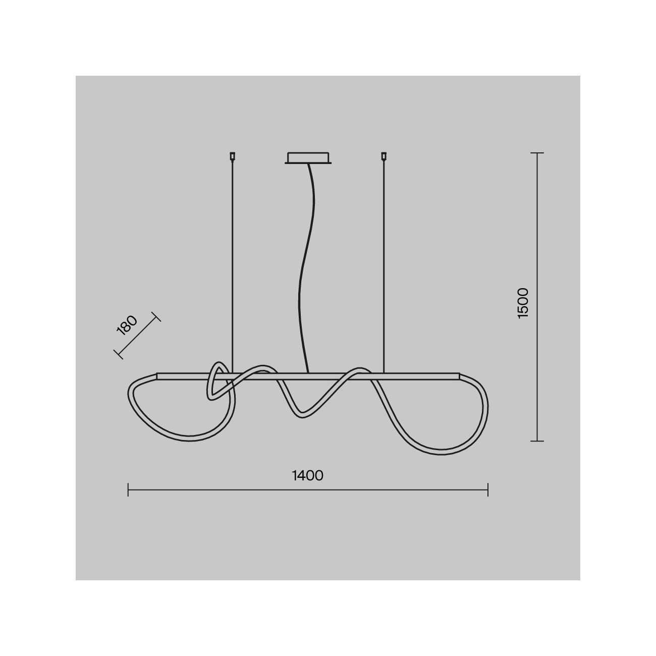 Maytoni Suspension Lamp Tau