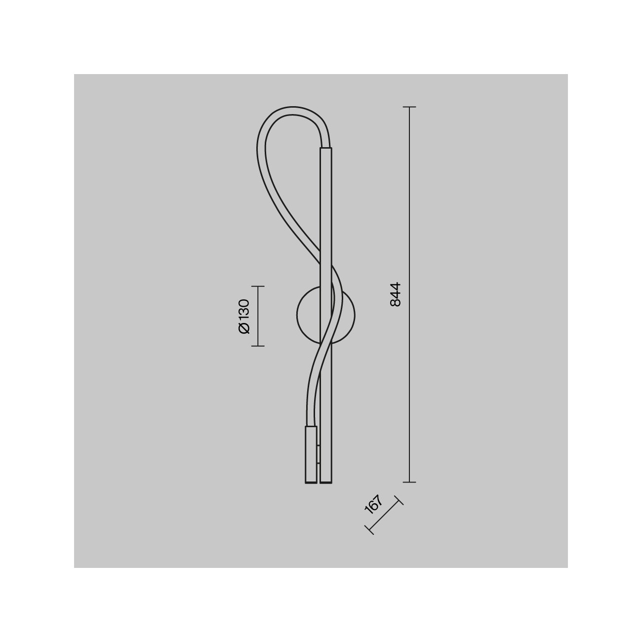 Maytoni lampe murale (applique) Tau