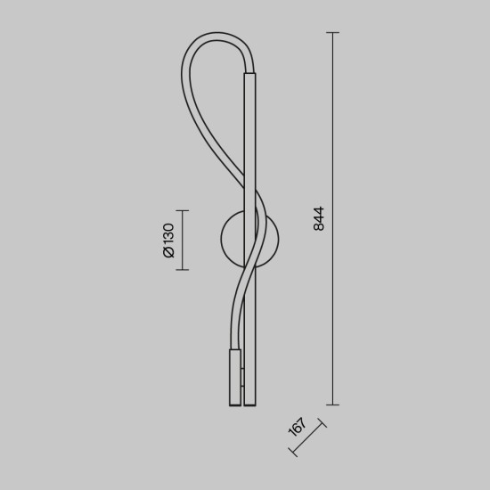 Maytoni lampe murale (applique) Tau