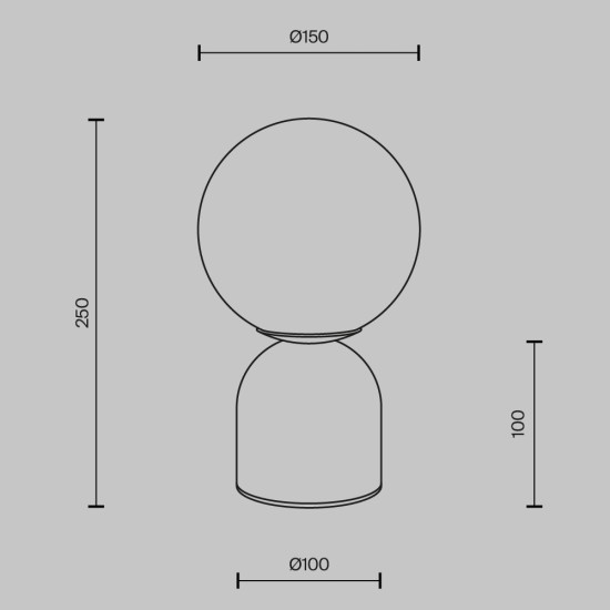 Maytoni lampe de Table TAVO