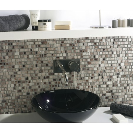 Dune Glass wash basin BOWL BLACK-DK