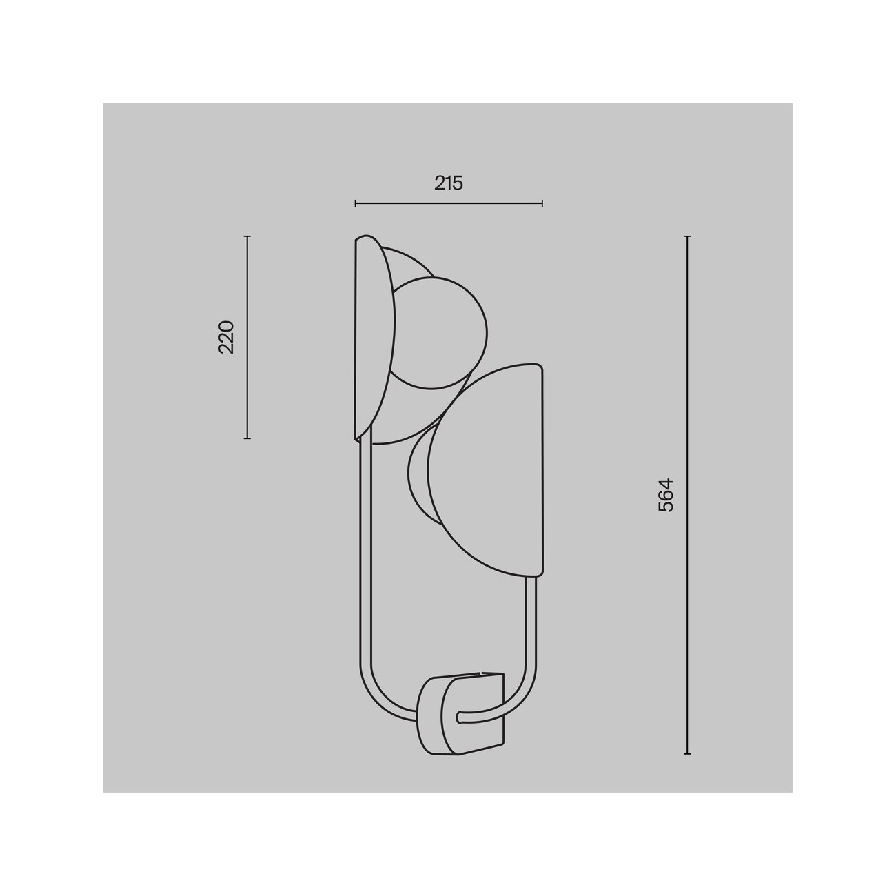 Maytoni Lampada da Parete (Applique) Tropic