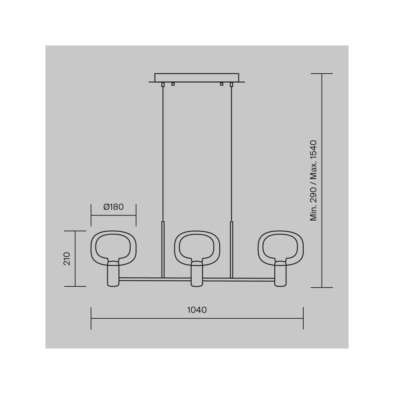 Maytoni Lampada a Sospensione Vision