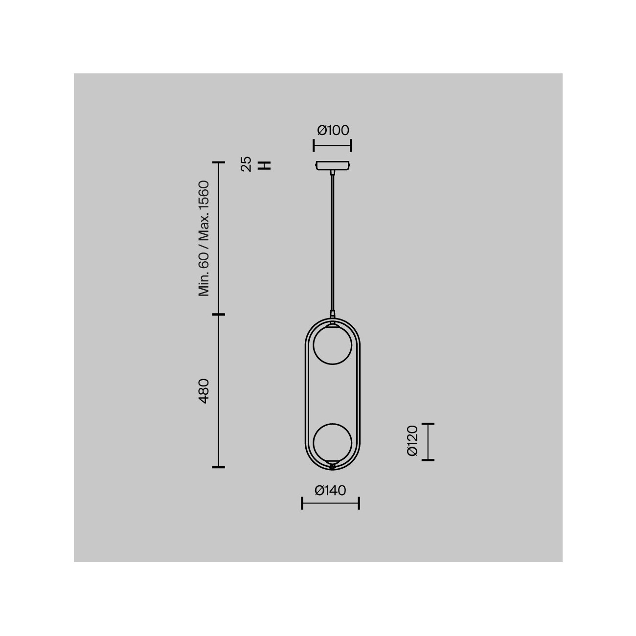 Maytoni Suspension Lamp Ring