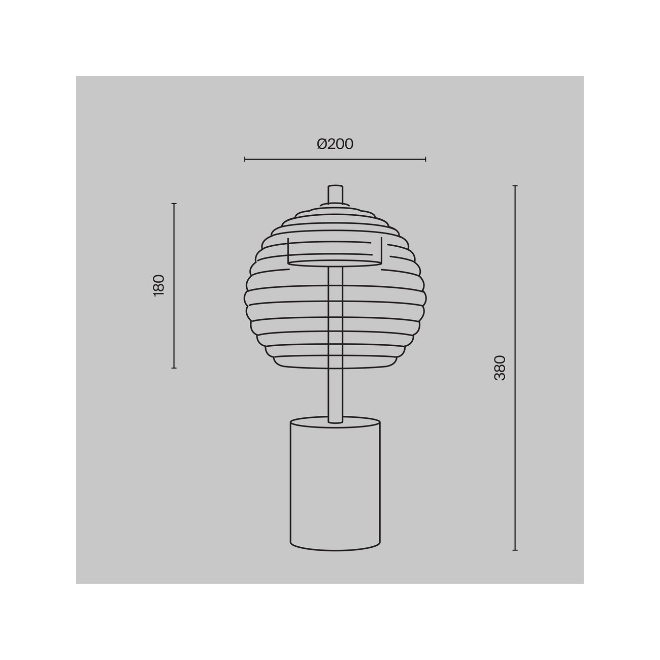 Maytoni Pendant Lampe de Table Mystic