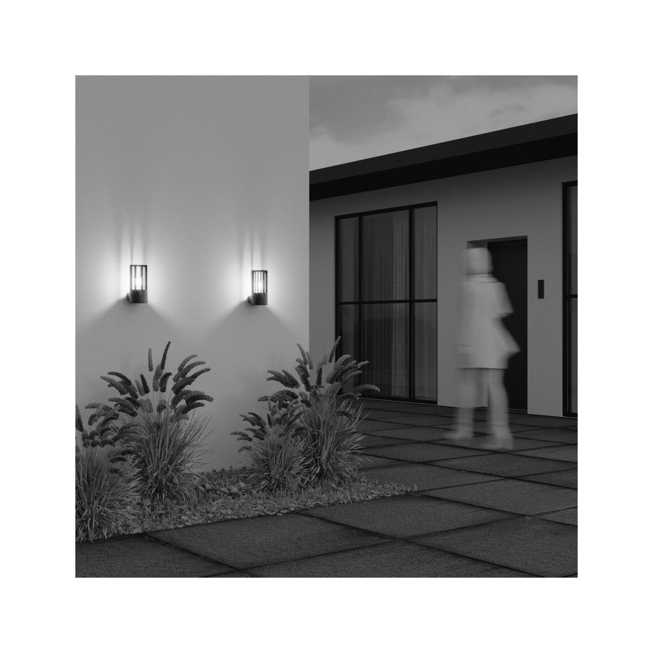 Maytoni Outdoor Lampada Paesaggistica da parete Barrel