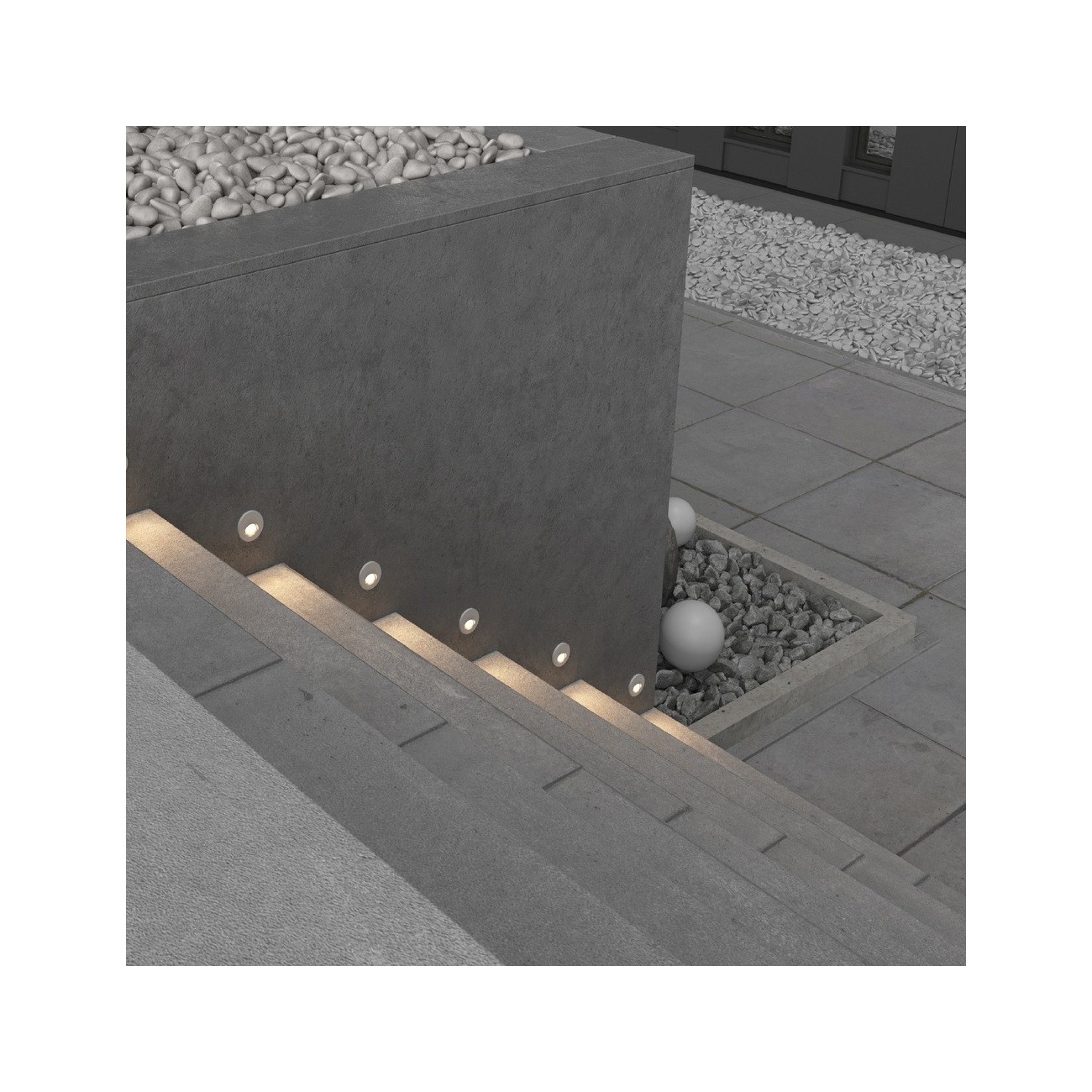Maytoni Outdoor Illuminazione scale Bil