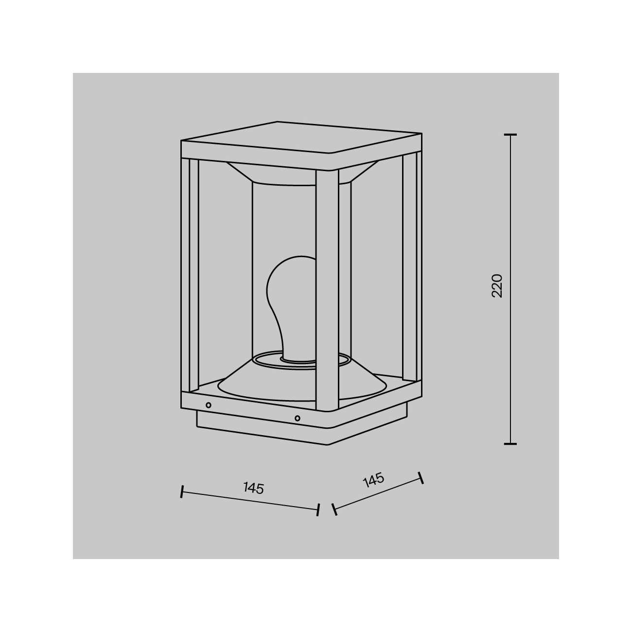 Maytoni Outdoor Lampada Paesaggistica Cell