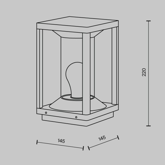 Maytoni Outdoor landscape lamp Cell