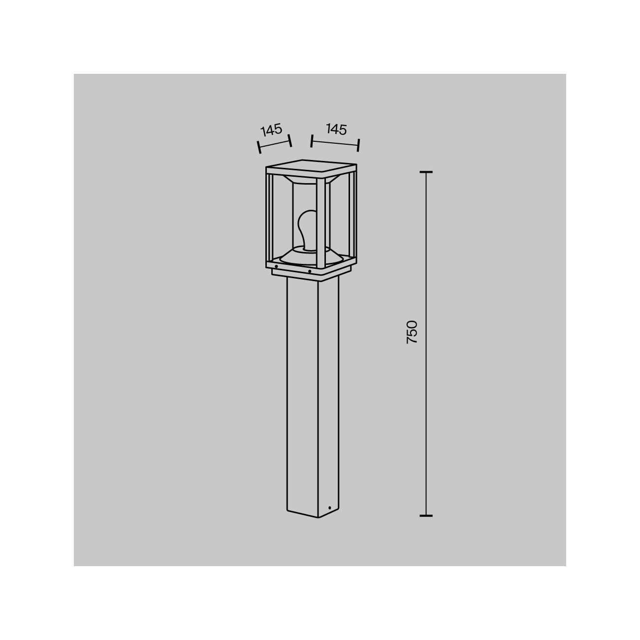 Maytoni Outdoor landscape lamp Cell