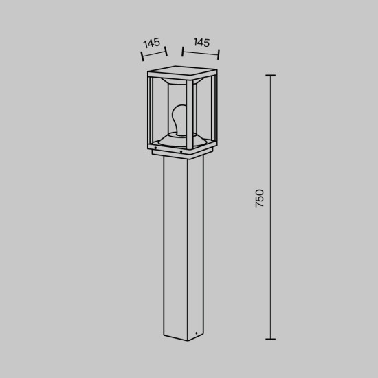 Maytoni Outdoor landscape lamp Cell