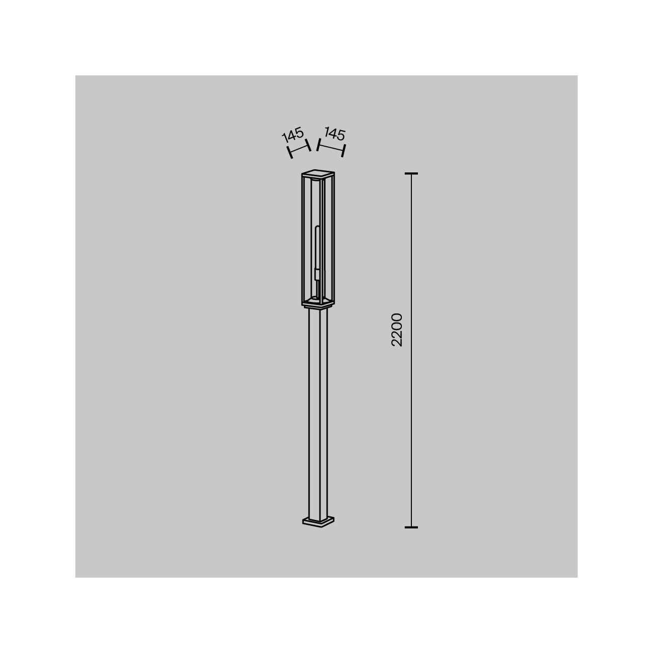 Maytoni Outdoor Lampe de paysage Cell