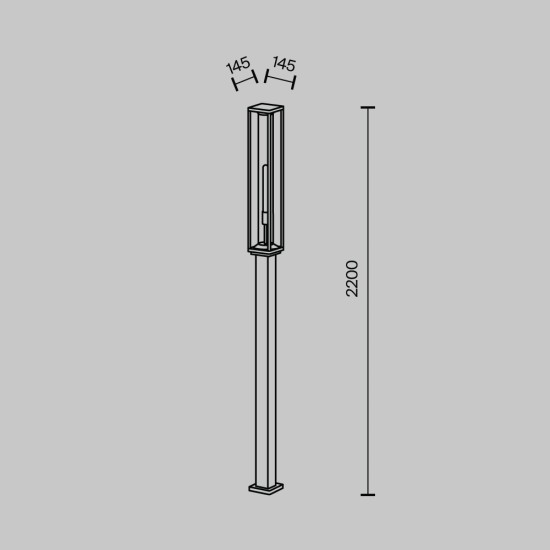 Maytoni Outdoor landscape lamp Cell