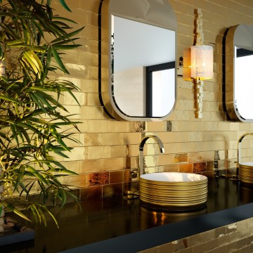 Dune washbasin KAYAN ORO