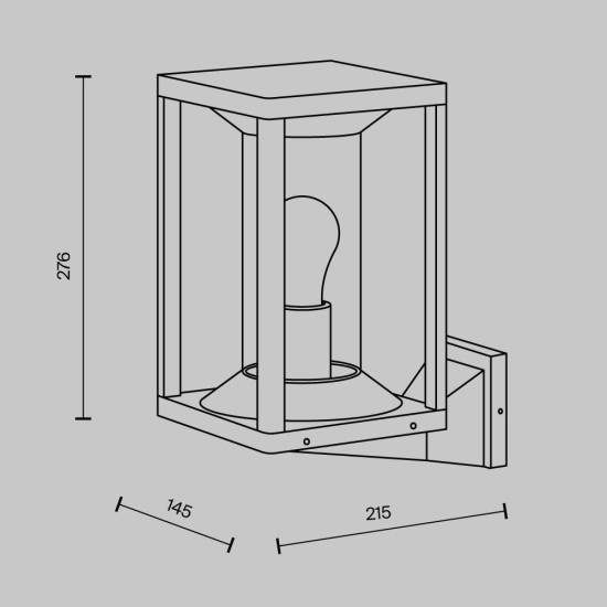 Maytoni Outdoor Lampada Paesaggistica Cell