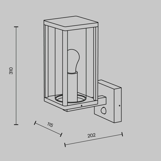 Maytoni Outdoor landscape lamp Cell