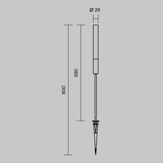 Maytoni Outdoor landscape lamp Flare