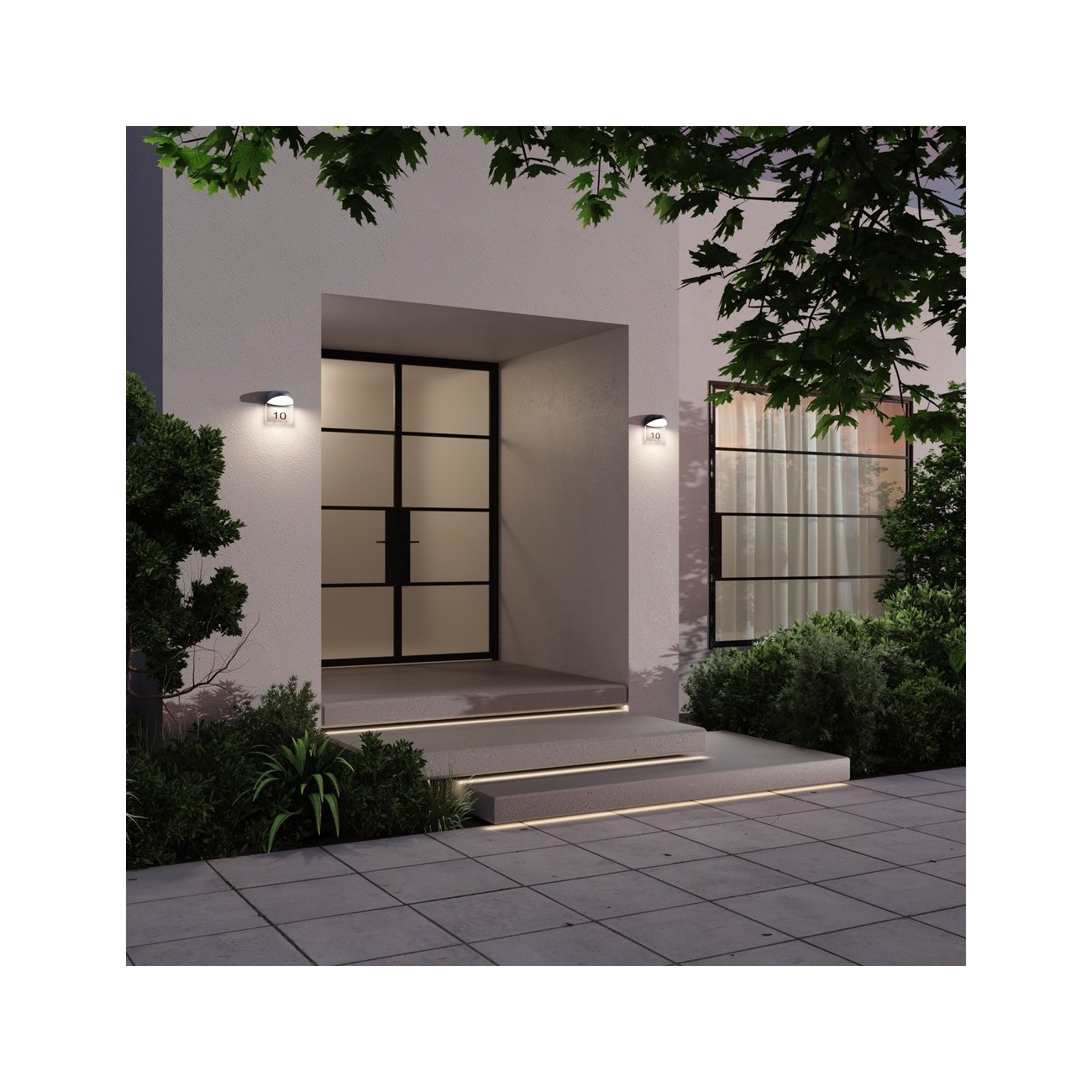 Maytoni Outdoor Lampada da Parete Esterno Gloss
