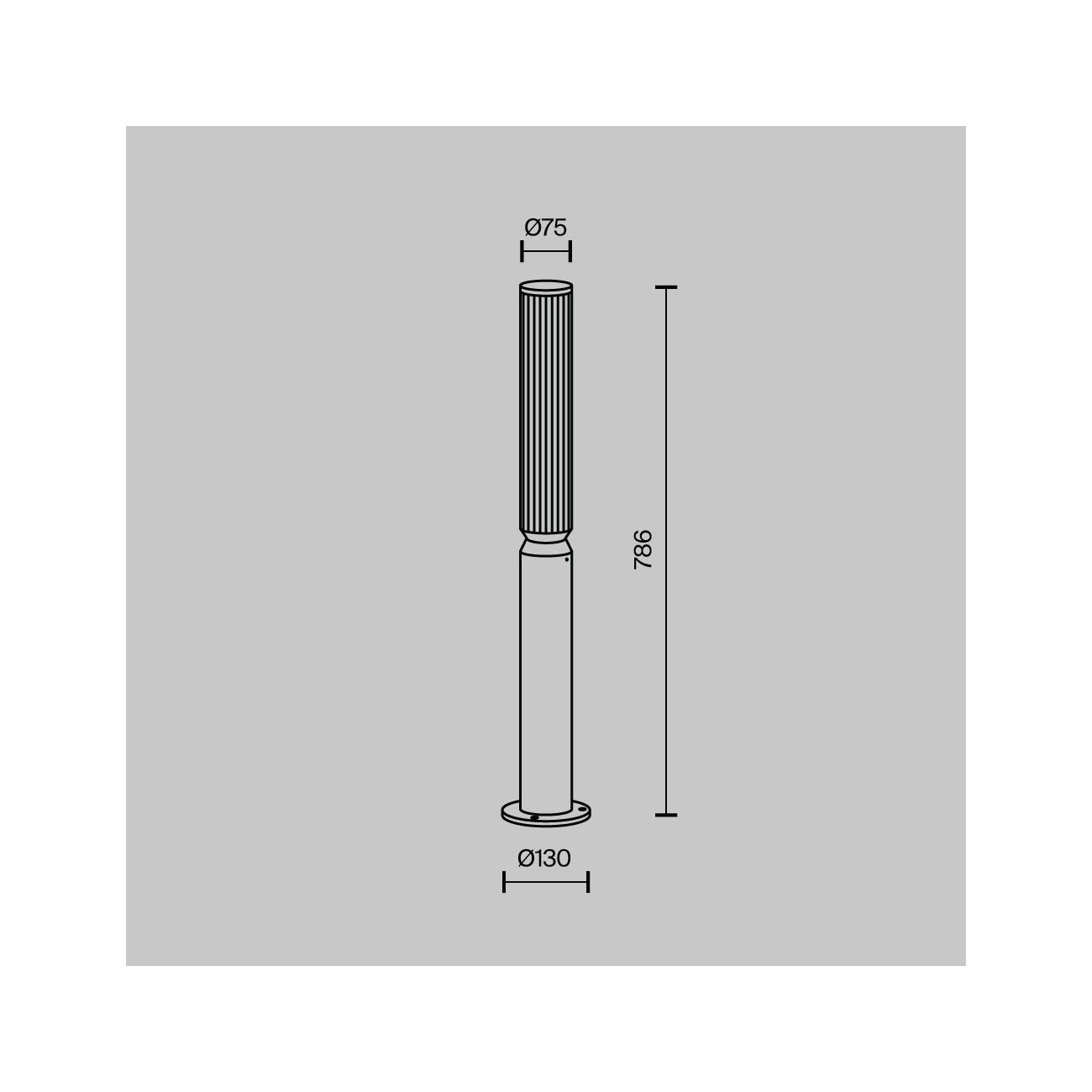 Maytoni Outdoor Lampe de paysage Lit