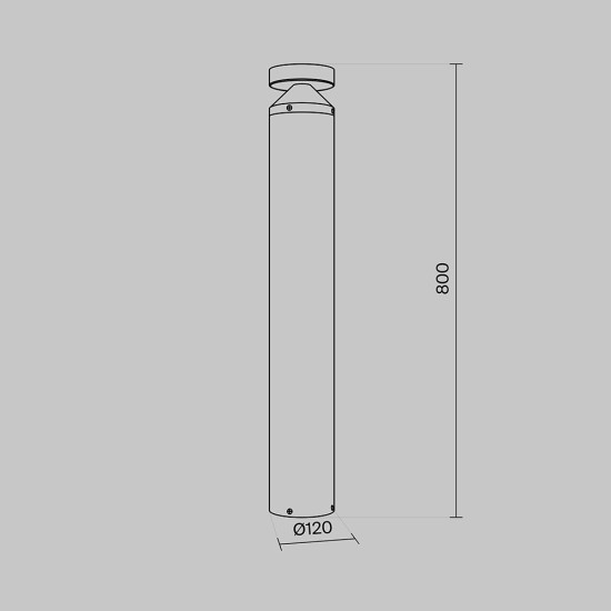 Maytoni Outdoor Lampada Paesaggistica Olten