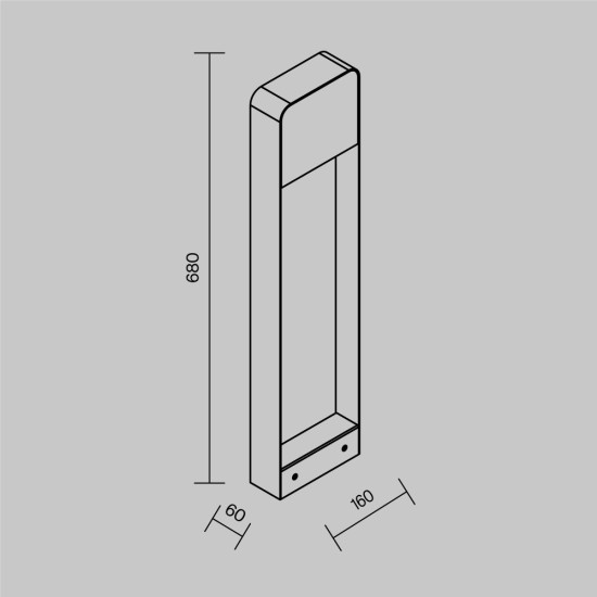 Maytoni Outdoor landscape lamp Porte