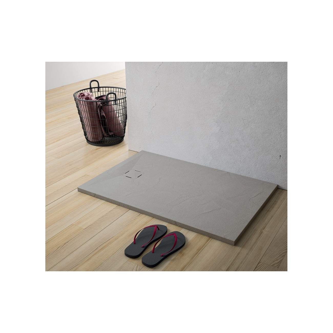 Glass 1989 Piatto doccia Calce