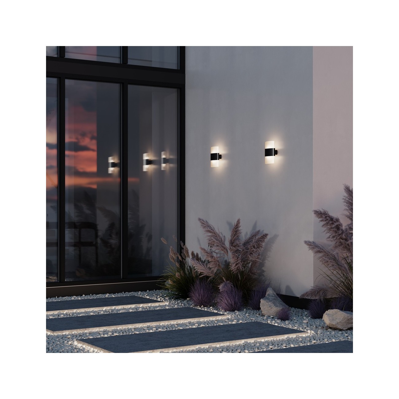 Maytoni Outdoor Lampada da Parete Esterno Rom