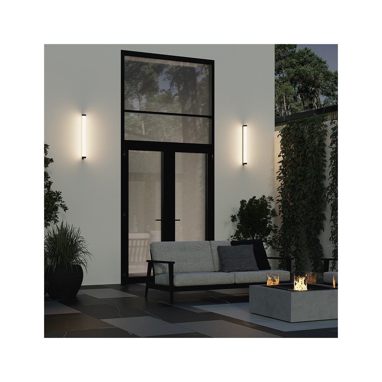 Maytoni Outdoor Lampe de paysage murale Rounge