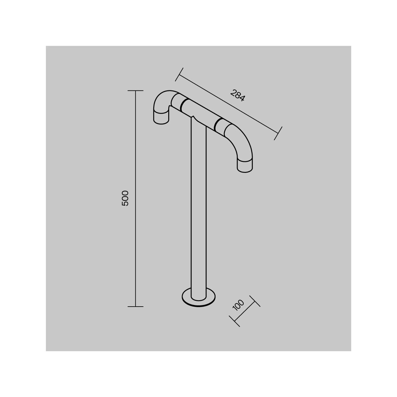 Maytoni Outdoor landscape lamp Sleek