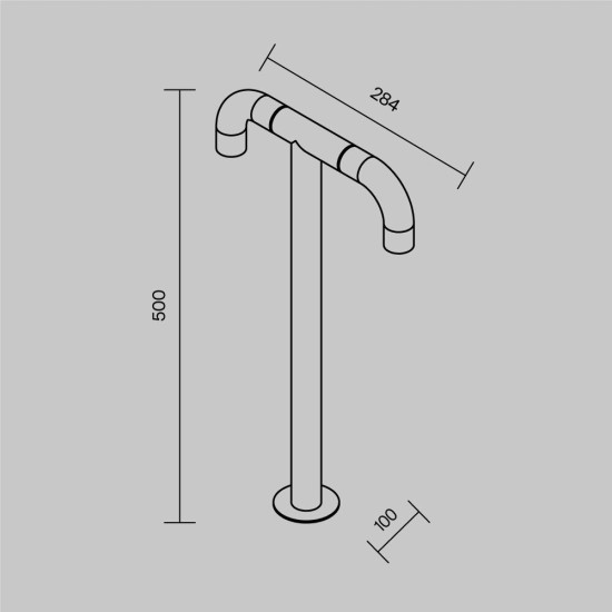 Maytoni Outdoor Lampe de paysage Sleek