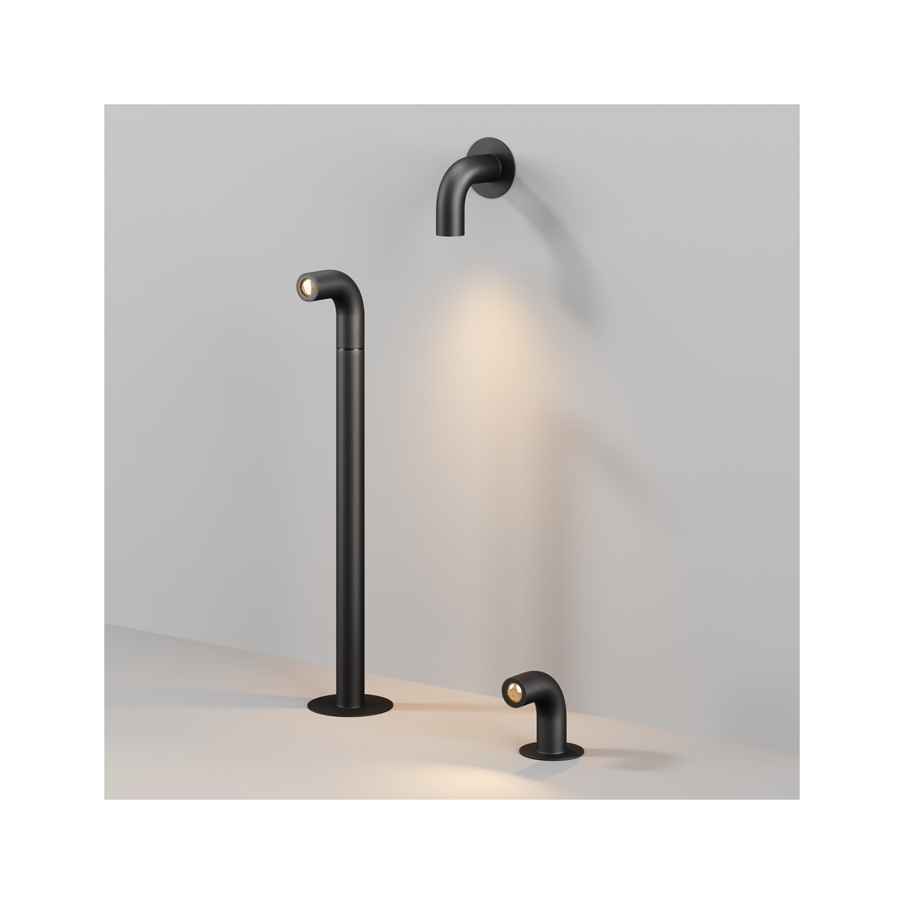 Maytoni Outdoor Lampada Paesaggistica da parete Sleek