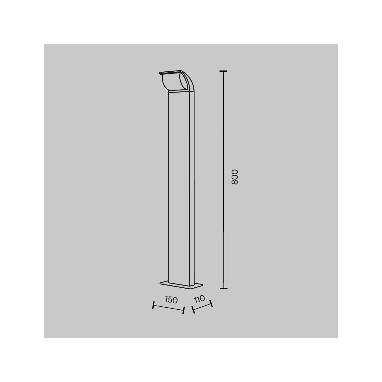 Maytoni Outdoor landscape lamp Stock