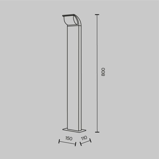 Maytoni Outdoor Lampada Paesaggistica Stock